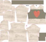 Takoy Panel szabásmintával női melegítőfelső funkcionális szabadidő anyagból heart Lisie XL