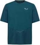 Salewa Мъжка спортна тениска Salewa Pedroc Dry Hyb T-Shirt Sport shirt - Pond Blue - размер 54 (EU) (216-8513-0315)