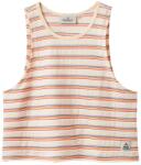 Passenger Дамски топ Passenger Women's Retro Vibes 2.0 Organic Cotton Vest Top - Retro Stripe - размер XL (916-6053-0215)