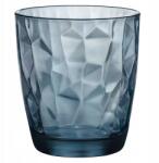 Bormioli Rocco Diamond vizespoharak 300 ml, kék 6 db (7115)