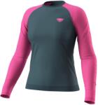 Dynafit Дамска тениска Dynafit Women's Ultra S-Tech L/S Tee Running shirt - Pink Glo - размер M/L (916-6639-0212)