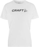 Craft Мъжка спортна тениска Craft Core Unify Logo Tee Sport shirt - White / Granite (016-9222-1313)