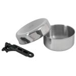 BasicNature Тенджера Basic nature Bivouac Stainless Steel Junior Pot - Metallic - размер 1, 4 l (532-0369-0111)