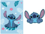  Disney Lilo és Stitch, A csillagkutya Blue Belly polár takaró és forma párna szett (EKING0812)