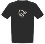 Norrøna Мъжка тениска Norrøna /29 Cotton Viking T-Shirt - Caviar / Snowdrop - размер L (016-8193-0913)
