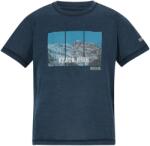 Regatta Детска спортна тениска Regatta Kid's Alvarado Sport shirt - Navy Marl - размер 15-16 Years (704-6358-0718)