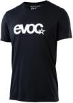 Evoc Мъжка фланелка с къс ръкав за колоездене Evoc T-Shirt Logo T-shirt - Black / White - размер XL (056-3851-0214)