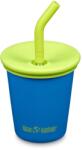 Klean Kanteen Детска чаша Klean kanteen Kid's Steel Cup with Straw Lid Mug - Super Sonic - размер 296 ml (532-3521-0311)