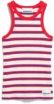 Armedangels Дамски топ ARMEDANGELS Women's Kanitaa Stripes Top - Light Oatmilk / Mars Red / Dynamo Blue (916-4509-0714)