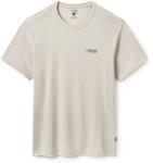 Rab Мъжка спортна тениска Rab Crimp Logo Tee Sport shirt - Pebble - размер XL (216-7515-0314)