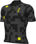 Alé Мъжка фланелка с къс ръкав за колоездене Alé Pragma Pixel S/S Jersey Cycling jersey - Black - размер XXL (056-3950-0217)