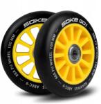 Soke Kerekek rollerhez 100 mm sárga 2 db (803001)