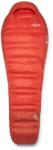 Rab Пухен спален чувал Rab Alpine -12C / 10F Down sleeping bag - Dark Horizon / Tuscan Red - размер Regular (513-1920-0113) Спален чувал