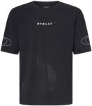 Oakley Мъжка фланелка с къс ръкав за колоездене Oakley Seeker Whip S/S Jersey Cycling jersey - Pitch Black - размер M (056-3985-0312)