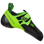 La Sportiva Мъжки обувки с велкро La Sportiva Skwama Vegan Climbing shoes - Black / Flash Green - размер 45 (EU) (301-0755-0133)