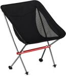 BasicNature Къмпинг стол Basic nature Travelchair Ultralight Low Rest Camping chair - Black - размер 48 x 46 x 68 cm (580-1551-0111)