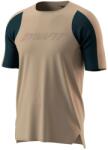 Dynafit Мъжка фланелка с къс ръкав за колоездене Dynafit Ride S/S Tee Cycling jersey - Rock Khaki / 3010 - размер M (056-3064-0412)
