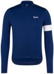 Rapha Фланелка с дълъг ръкав за колоездене Rapha Core Thermal Long Sleeve Jersey Cycling jersey - Navy / White - размер XL (056-3830-0514)