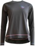 Zimtstern Дамска фланелка с дълъг ръкав за колоездене Zimtstern Women's Pureflowz Eco Shirt L/S Cycling jersey - Pirate Black - размер XS (156-2199-0211)