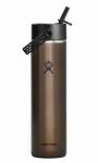 Hydro Flask Термо бутилка Hydro Flask Lightweight Wide Flex Straw Cap Insulated bottle - Obsidian - размер 710 ml (533-2421-0211)