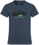 Jack Wolfskin Детска спортна тениска Jack Wolfskin Kid's Hiking Graphic T-Shirt Sport shirt - Print Midnight Sky - размер 152 (EU) (704-5895-0415)