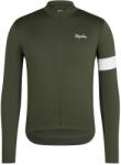 Rapha Мъжка фланелка с дълъг ръкав за колоездене Rapha Core Thermal Long Sleeve Jersey Cycling jersey - Deep Depths / White Alyssum - размер XL (056-3830-0215)