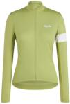 Rapha Дамска фланелка с дълъг ръкав за колоездене Rapha Women's Core Thermal Long Sleeve Jersey Cycling jersey - Fern / White (156-2707-0613)
