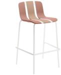 Delusso Slide bárszék White / Mocha Brown / Glazed Blush (FY-830B-CHA-C-97053)