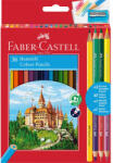 Faber-Castell Színes ceruza készlet bicolor hatszögletű +grafit +hegyező Faber-Castell 36db+3+1klf. szín (FC110336) - iroszer24