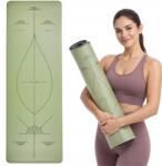 Myga Gumi jógaszőnyeg myga Alignment 6mm XL zöld (RY2572)
