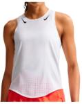 Nike Дамски потник с широка презрамка Nike Women's AeroSwift Dri-FIT ADV Running Singlet Running shirt - White / Black (916-7161-0414)