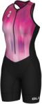 Alé Дамски скин за колоездене Alé Women's Triathlon Crazy Body Cycling skinsuit - Pink Combo - размер XL (102-5188-0216)