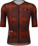 Santini Фланелка с къс ръкав за колоездене Santini Mads Pedersen Momentum Series S/S Jersey Cycling jersey - Cioccolato (056-4328-0114)