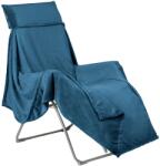 Lafuma Mobilier Завивка Lafuma mobilier Flocon Throw Relax Blanket - Fjord / Dark Blue - размер 172 x 180 cm (558-0328-0211)