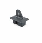  Támoszlop sapka 60 mm x 40 mm színes porfestett kivitelben RAL7016