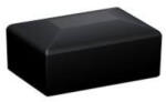  Végzáró kupak 60X40mm zártszelvény oszlopra fekete