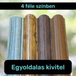  OSLO famintás kerítésléc - egyoldalas, íves Aranytölgy
