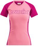 Swix Дамска тениска Swix Women's Racex Light Short Sleeve Running shirt - Sakura / Peony (916-6645-0213)