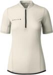 Martini Дамска фланелка с къс ръкав за колоездене Martini Women's Flowtrail Halfzip Shirt Cycling jersey - Off-White / Black (156-2572-0312)