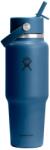 Hydro Flask Бутилка за вода Hydro Flask Wide Flex Straw Travel Bottle Water bottle - Harbor Blue - размер 946 ml (533-2183-1611)