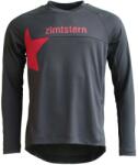 Zimtstern Мъжка фланелка с дълъг ръкав за колоездене Zimtstern Bulletz Shirt L/S Cycling jersey - Pirate Black / Pirate Black - размер XXL (056-4123-0215)