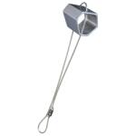 Black Diamond Клин Black diamond Wired Hexentrics Nut - Gray 10 (325-0026-1011)