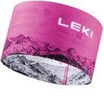 Leki Лента за глава Leki XC Headband - Neon Pink / White - размер One Size (904-3105-0411)
