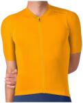 Castelli Мъжка фланелка с къс ръкав за колоездене Castelli Espresso 2 Jersey Cycling jersey - Vivid Orange - размер XL (056-3889-0815)