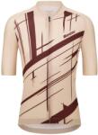 Santini Мъжка фланелка с къс ръкав за колоездене Santini Sketch S/S Jersey Cycling jersey - Cappuccino (056-3863-0214)
