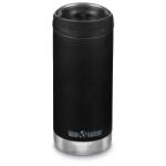 Klean Kanteen Термо бутилка Klean Kanteen TKWide Vacuum Insulated with Café Cap Insulated bottle - Black - размер 355 ml (533-1386-0111)