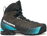 Scarpa Мъжки алпийски обувки Scarpa Ribelle HD Mountaineering boots - Carbon / Azure - размер 40 (EU) (020-0346-0111)