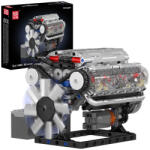 Mould King V8 Motor Építőkészlet 10088S - 552 db, Motorizált Modell (MK10088S)