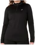 Asics Дамска тениска Asics Women's Asics Core L/S 1/2 Zip Winter Top Running shirt - Performance Black (916-4754-0114)