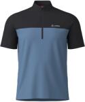 Löffler Мъжка фланелка с къс ръкав за колоездене Löffler Bike Shirt HZ Cycling jersey - Enzian - размер 52 (EU) (217-0361-0114)